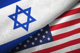 US Israel Flags